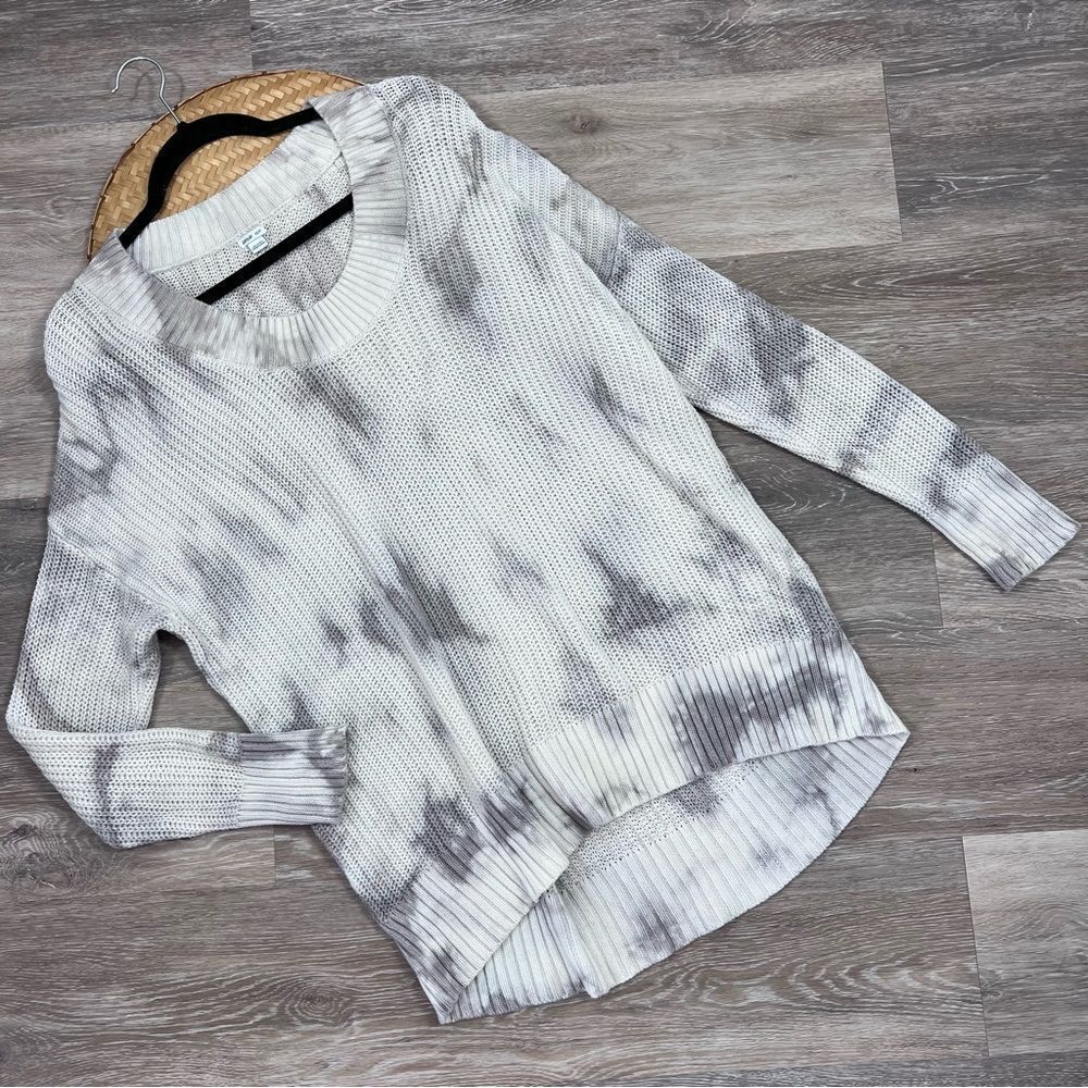 Aerie tie dye oversized knit sweater slouchy‎ women’s size xs